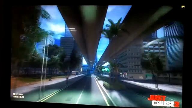 [HD] Just Cause 2 Concrete Jungle Benchmark Radeon 4870 Phenom II 940 Max DX10