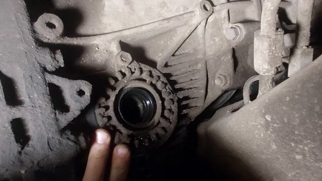 Замена бокового подшипника редуктора Subaru Forester 2008