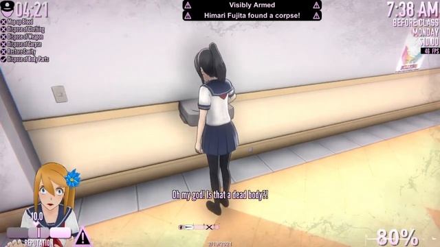 Yandere Simulator Manhunt Challenge - Yandere Simulator Demo