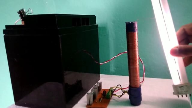 How To Make A Mini Tesla Coil At Home -DIY || Wireless Power Transfer  ||