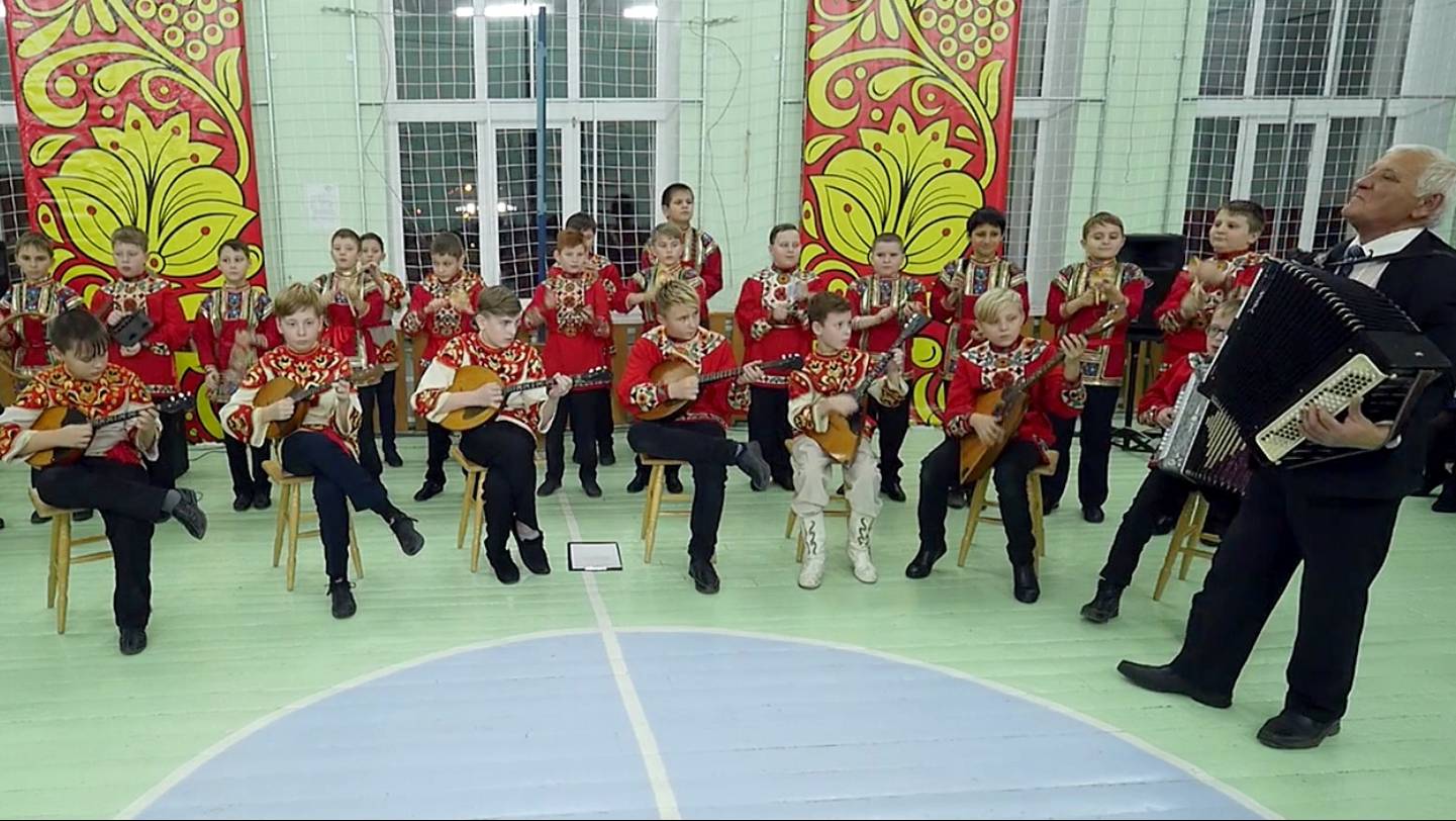 Концерт Русских народных инструментах 