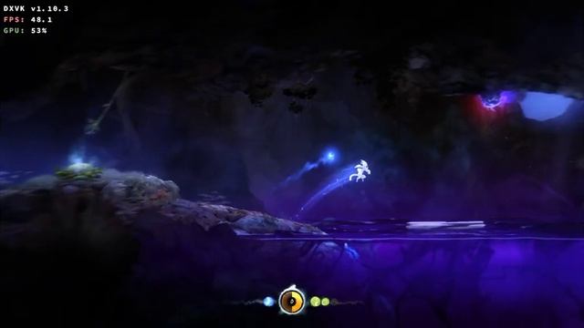 Ori And The Blind Forest запуск на смартфоне IQOO Z9 TURBO SNAPDRAGON 8S GEN3 Winlator