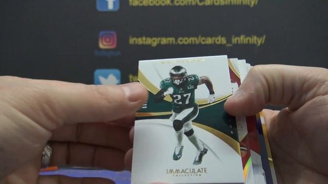 Hai's 2018 Panini Immaculate Football Box Break