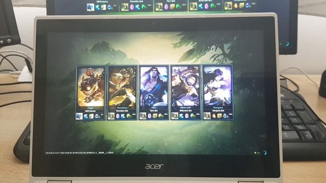 Leaque Of Legends On Chromebook (Streaming With Parsec)