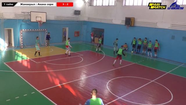 Жанаауыл - Акана сери,  лига В, 1 тур ОТКРЫТОГО ПЕРВЕНСТВО ГОРОДА КОКШЕТАУ ПО ФУТЗАЛУ 20201-2022гг.