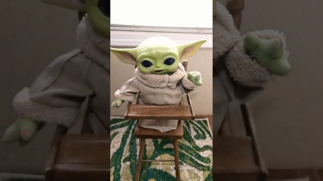 Da Baby Yoda Doing His Thing. #yoda #dyper #yodawisdom #galaxy