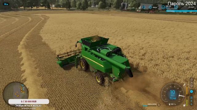 ⚡➡Farming Simulator22. Колхоз имени Ч! Карта Калиновка.❗