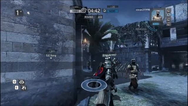AC Revelations Multiplayer PC - Manhunt - The Cruzader Does Not Like Doctors