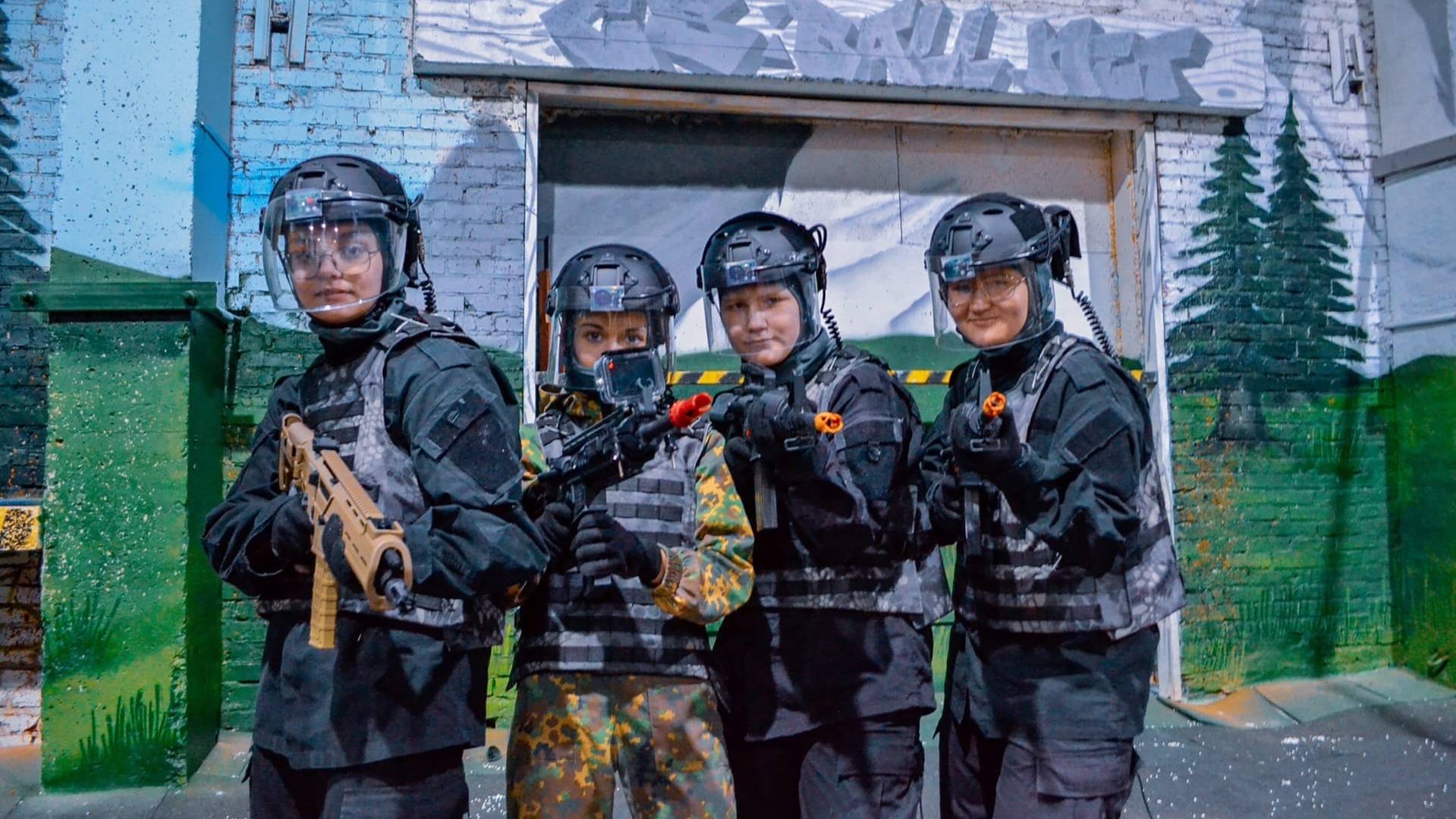 Гидрошар в Центре военно-тактических игр