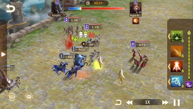 Titan Throne. Beat Max Level Monster Without Casting Spells