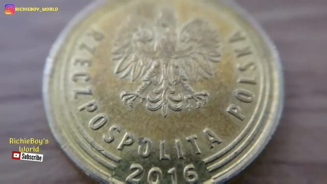 Polish 1 Grosz Coin
