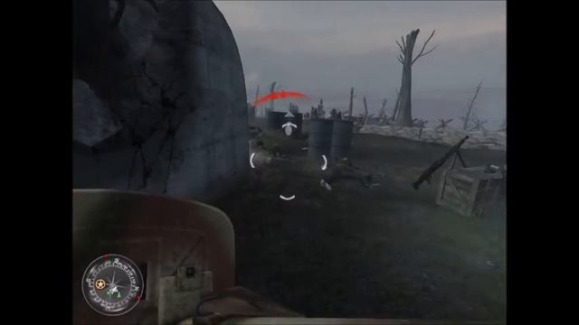Call Of Duty 2. Прохождение. Бой за высоту 400.