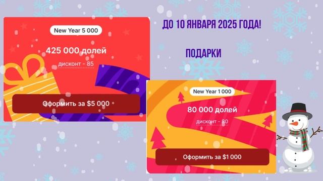 Новогодняя акция «Share New Year 2025» началась!