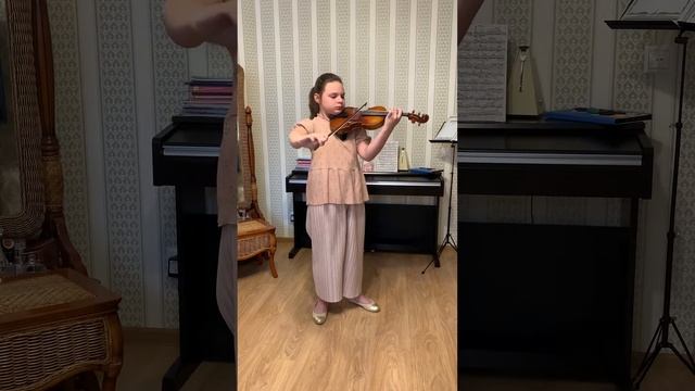 Этюд-Каприс #3 (D-dur) Г.Венявский  #classicalmusic#violin#Wieniawski