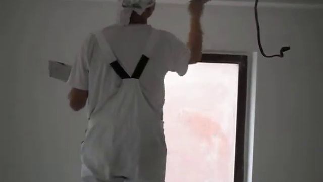 Шпаклевание потолка