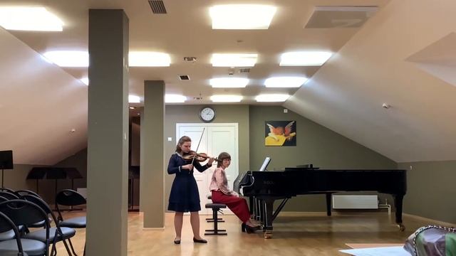 Г.Венявский. Каприс 4, A-moll 
G.Wieniawsky. Caprice 4, A-moll