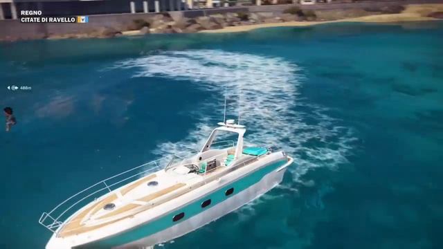 Just Cause 3 Glitch - Ghost Boat, And Levitating Body!