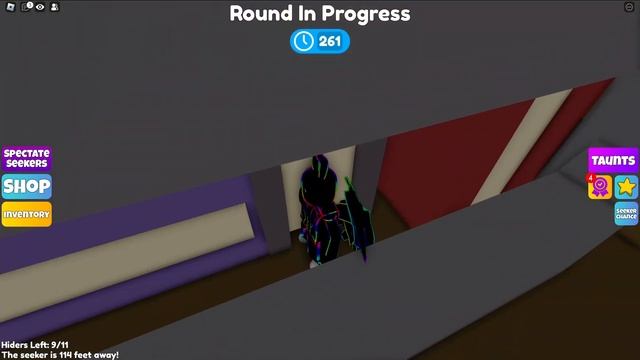How To Get MEGA HIDE AND SEEK Badge In Roblox: The Hunt