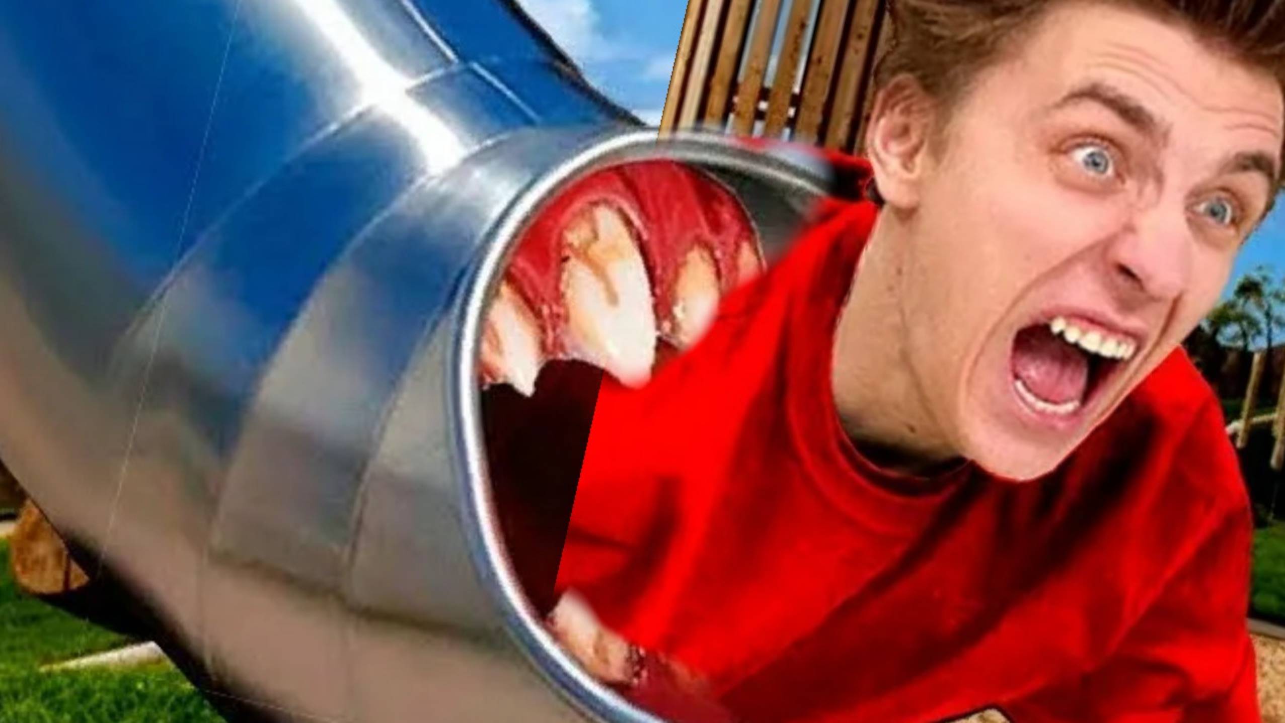 Горка пожиратель Scp сожрала а4?!