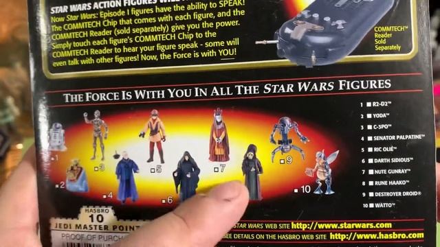 The Menacing Mail Mix! -A Package With Star Wars Episode One Phantom Menace Action Figures