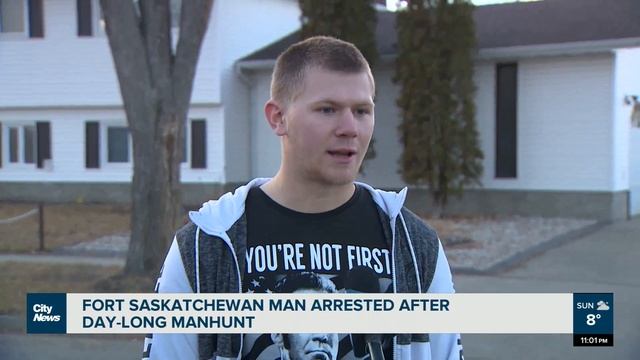 Weapons Complaint Leads To Fort Saskatchewan Manhunt, Emergency Alert And Suspect In Custody