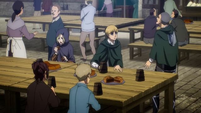 Attack On Titan - Annie Comiendo (español Latino)