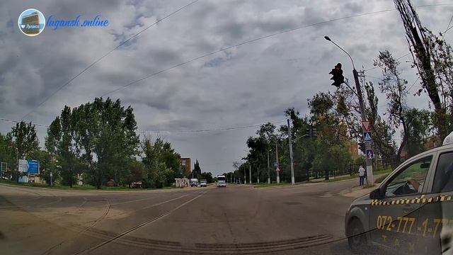 Луганск июнь 2023 катаемся по городу