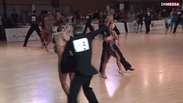 Fedor Poliansky - Dina Akhmetgareeva | R1 Cha-cha-cha | Salaspils Open 2018