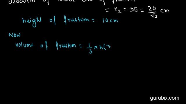 Hindi : Ex 13.4 : Q.5 : A Metallic Right Circular Cone 20 Cm High... Ch 13 | Math For Class X CBSE