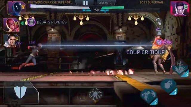 Injustice 2 Mobile - Krypton Solo Raid - Superman Boss