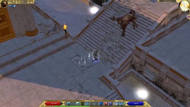 Titan Quest Immortal Throne Playthrough 46: Typhon Boss Battle