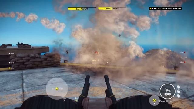 Just Cause 3 Playthrough Part 18. The Watcher On The Wall