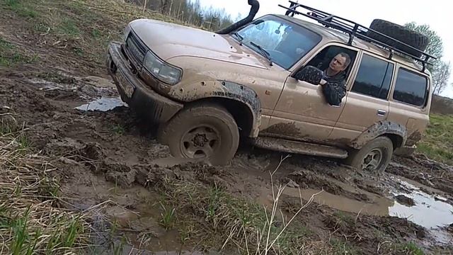 Покатушки Toyota Land Cruiser 80 и Нивы- 05.05.2018г.