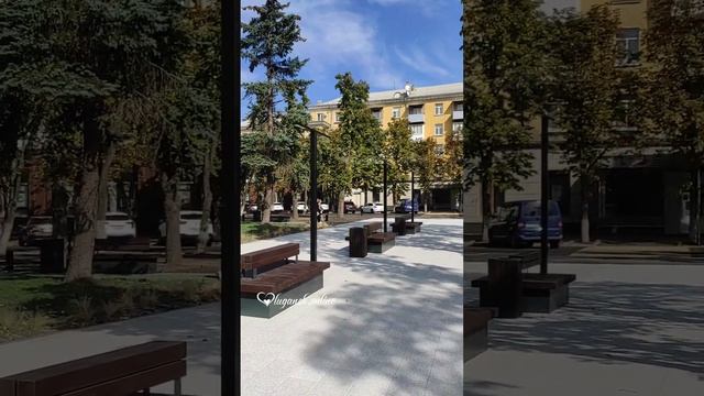 Луганск лето 2024 - сквер ВОВ после обновления!