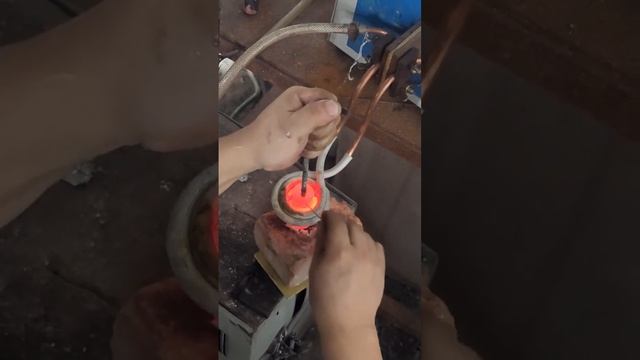 JL-40KW Copper And Molybdenum Induction Welder Brazing Machine #inductionheater