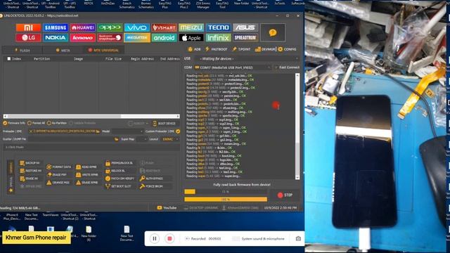 How To Backup Full Flash Vivo Y01 New Security Brom 2022 By Unlock Tools !!