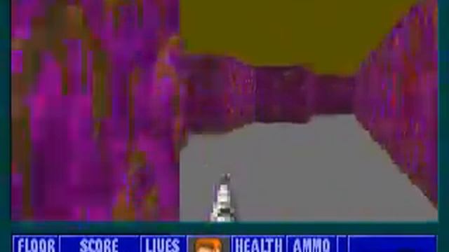 Wolfenstein 3D Walkthrough 100  E2M6 Wolfenstein Walkthrough