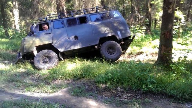 Чуть не перевернули буханку! )))