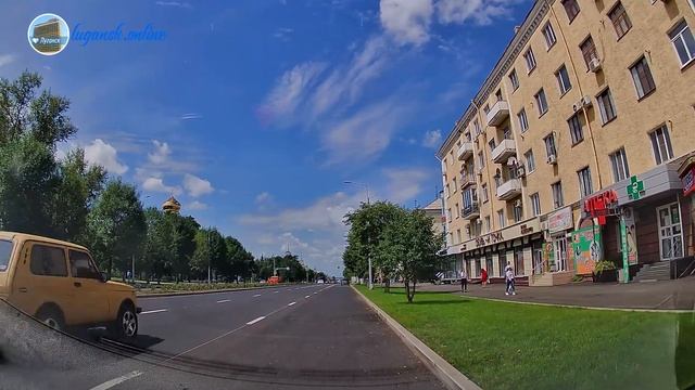 Луганск Июль 2023 катаемся по городу