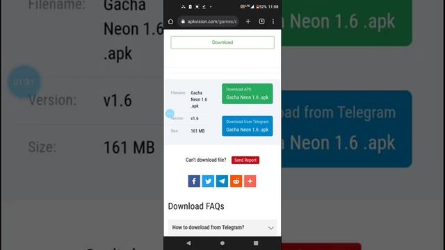 How to get gacha neon (MOD)pause to read stuff in video(^^)
