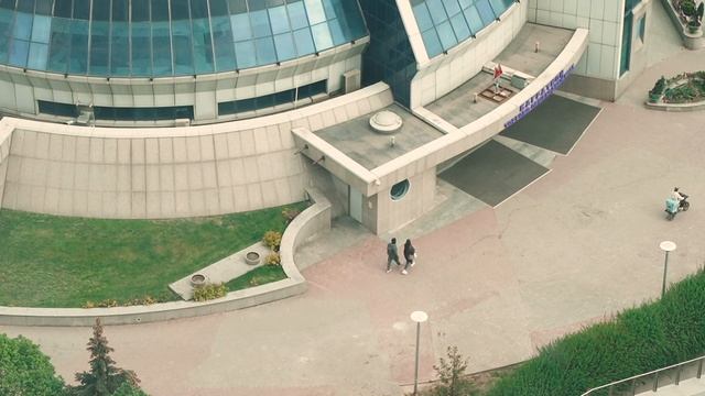 Таймлапс из окна на работе