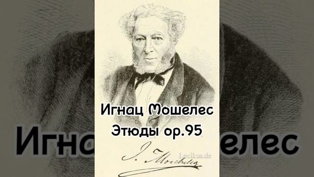 Мошелес Этюды ор.95