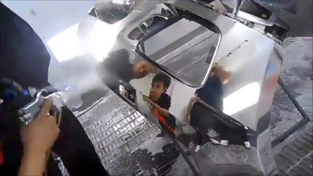 Химическая металлизация бампера