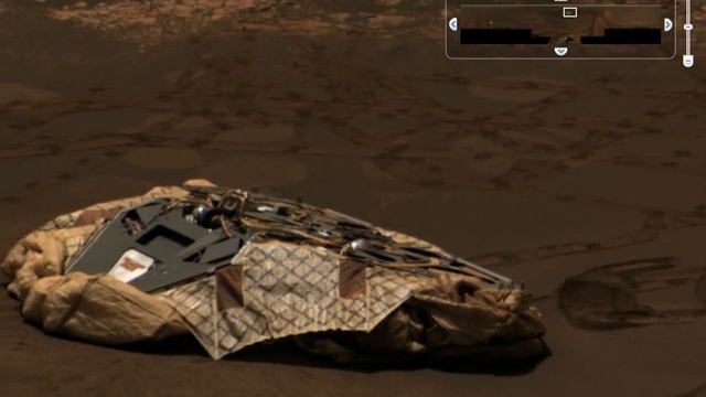 Mars редкое фото посадочного механизма  Opportunity