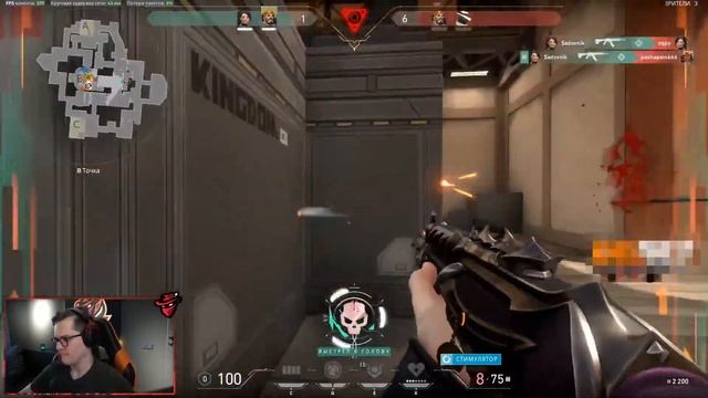 ЛУЧШЕЕ VALORANT №13 |  7SSK7 ПОКАЗАЛ VAC ПРОСТРЕЛ | RECRENT ТАЩИТ КЛАТЧ 1vs5