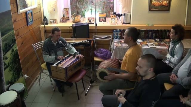 Киртан в кафе 