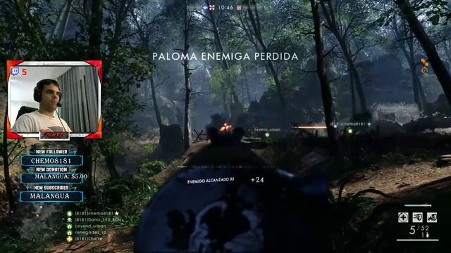 BF1 41 - 13 Palomas De Guerra Monte Argon