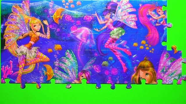 Hura Huro  Disney WINX CLUB Puzzle Games Rompecabezas de My Fairy Friend Kids Learning Toys Game