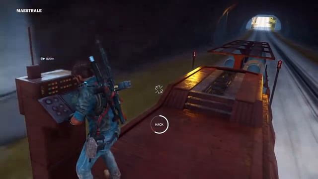 Just Cause 3: Train Defense Hacking