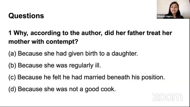 CLAT Prep Assistance - English (Focus- Reading Comprehension) | Dhwani Gupta